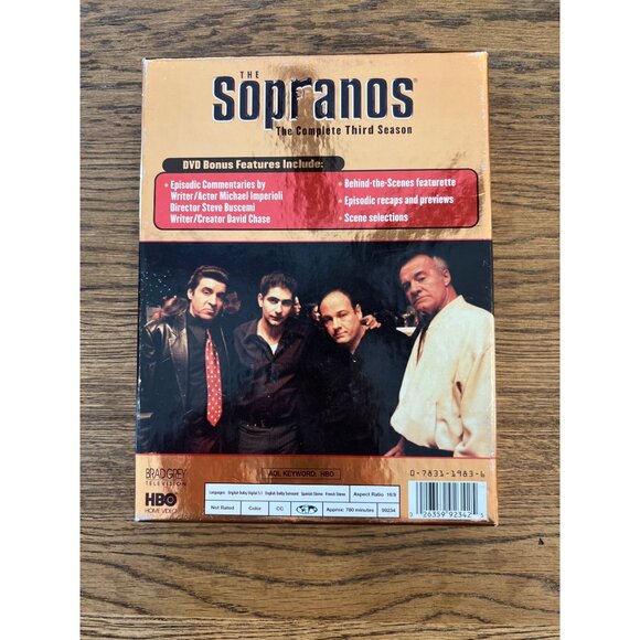 The Sopranos The Complete Third Season DVD Set - Picture 7 of 8